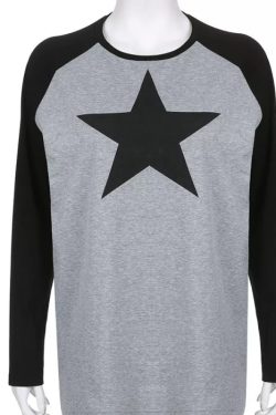 Aubrey Pullover Shirt - Y2K Summer Grunge, 90S Retro, Pastel Goth, Baby Tees, Y2K