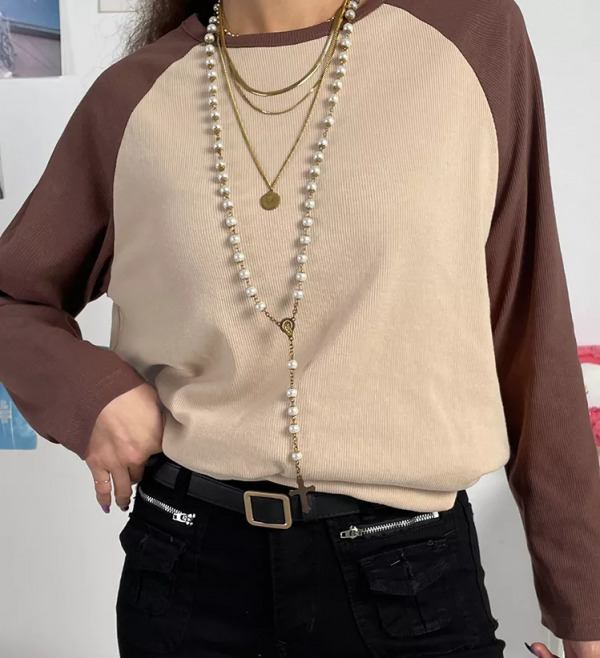 Aubrey Pullover Shirt - Y2K Summer Grunge, 90S Retro, Pastel Goth, Baby Tees, Y2K Aubrey Pullover Shirt - Y2K Summer Grunge, 90S Retro, Pastel Goth, Baby Tees, Y2K