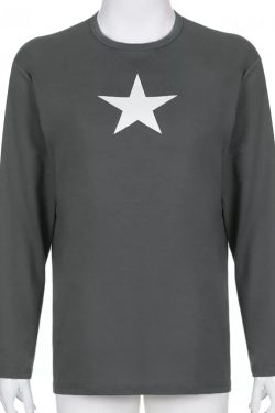 Aubrey Pullover Shirt - Y2K Summer Grunge, 90S Retro, Pastel Goth, Baby Tees, Y2K