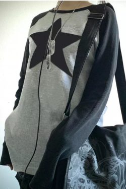 Aubrey Pullover Shirt - Y2K Summer Grunge, 90S Retro, Pastel Goth, Baby Tees, Y2K