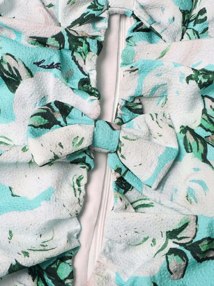 Aure Mini Dress - Y2K Summer Outfit, 90S Grunge Fashion, Retro Style, Y2K Party & Club Look