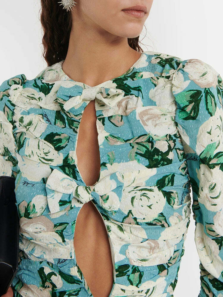 Aure Mini Dress - Y2K Summer Outfit, 90S Grunge Fashion, Retro Style, Y2K Party & Club Look