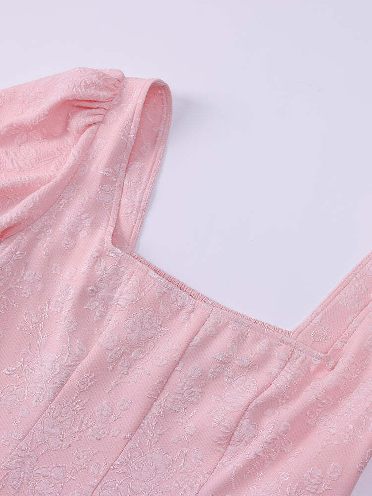 Aurelia Midi Dress - Y2K Summer Grunge Outfit, 90S Fashion, Retro Style, Pastel Goth Vibes Aurelia Midi Dress - Y2K Summer Grunge Outfit, 90S Fashion, Retro Style, Pastel Goth Vibes