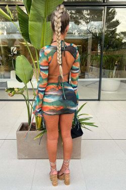 Aurora Three Piece Set - Y2K Summer Grunge Outfit, 90S Fashion, Retro Style, Y2K Party Look