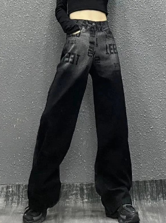 Ava Grunge Loose Cargo Jeans - Y2K Summer, 90S Fashion, Retro Style, Y2K Grunge Outfits Ava Grunge Loose Cargo Jeans - Y2K Summer, 90S Fashion, Retro Style, Y2K Grunge Outfits