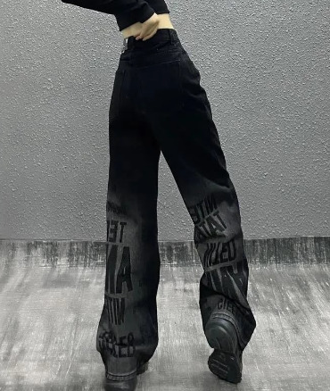 Ava Grunge Loose Cargo Jeans - Y2K Summer, 90S Fashion, Retro Style, Y2K Grunge Outfits Ava Grunge Loose Cargo Jeans - Y2K Summer, 90S Fashion, Retro Style, Y2K Grunge Outfits