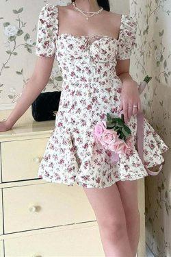 Avalon Mini Dress - Y2K Summer Outfit, 90S Fashion, Grunge, Retro Style, Y2K Party & Club