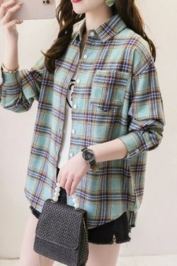 Ayla Flannel Plaid Shirt - Y2K Grunge, 90S Fashion, Retro Summer & Party Outfits