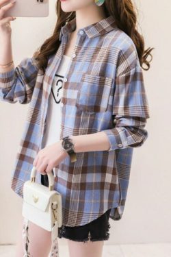 Ayla Flannel Plaid Shirt - Y2K Grunge, 90S Fashion, Retro Summer & Party Outfits