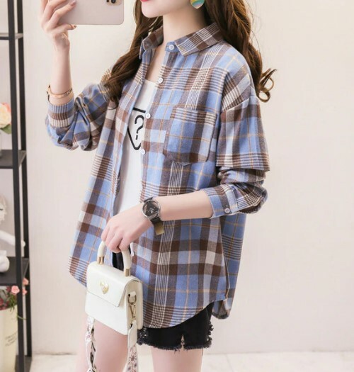 Ayla Flannel Plaid Shirt - Y2K Grunge, 90S Fashion, Retro Summer & Party Outfits Ayla Flannel Plaid Shirt - Y2K Grunge, 90S Fashion, Retro Summer & Party Outfits