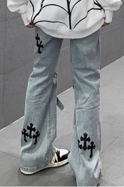 Bailey High Waist Jeans - Y2K Summer & 90S Fashion, Grunge, Retro, Hip Hop, And Pastel Goth Styles