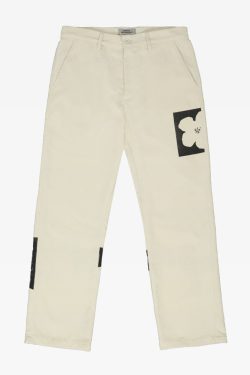 Beige Corduroy Pants - Y2K Summer & 90S Grunge Outfit, Retro Style, Y2K Club & Party Fashion