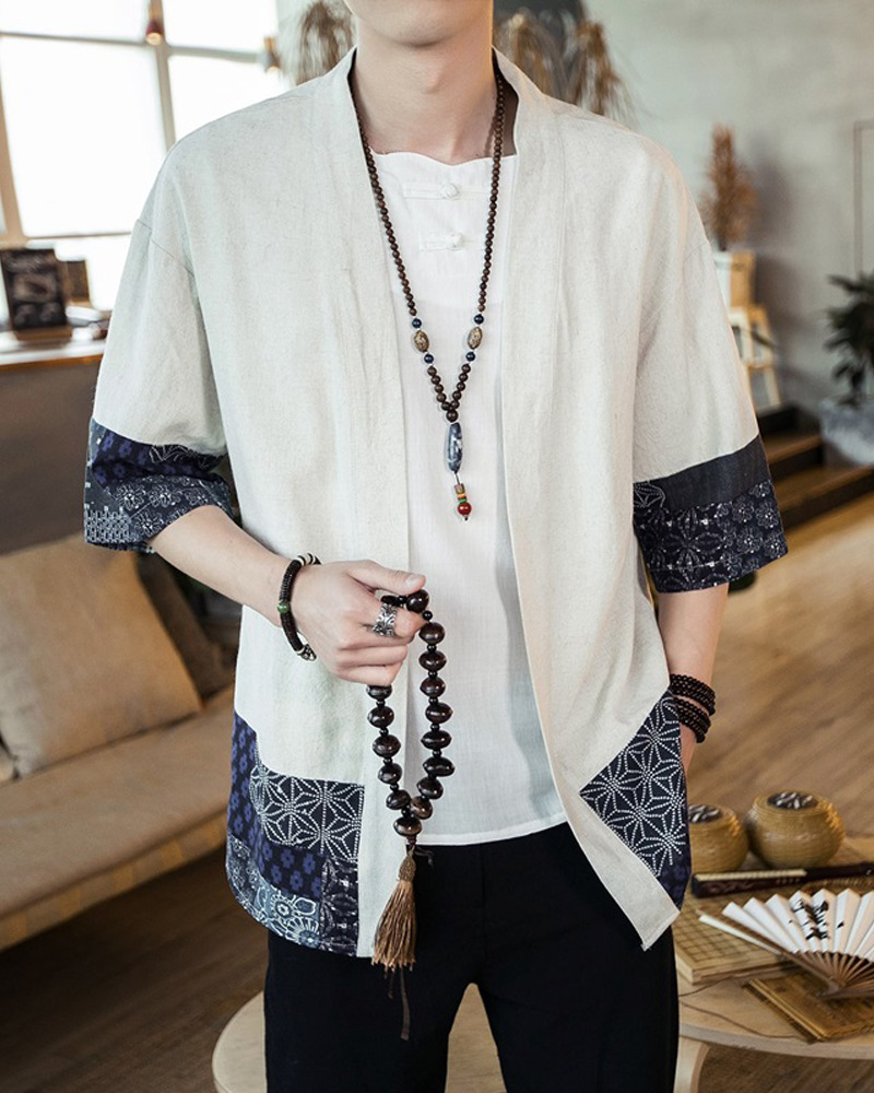 Beige Kimono Cardigan - Y2K Summer & 90S Grunge Outfit, Retro Style, Pastel Goth Fashion Beige Kimono Cardigan - Y2K Summer & 90S Grunge Outfit, Retro Style, Pastel Goth Fashion