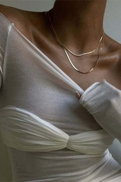 Belina Top - Y2K Summer Grunge Outfit, 90S Fashion, Retro Style, Baby Tees, Y2K Club & Party