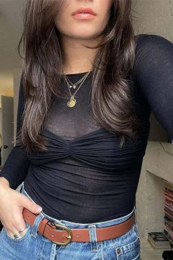 Belina Top - Y2K Summer Grunge Outfit, 90S Fashion, Retro Style, Baby Tees, Y2K Club & Party