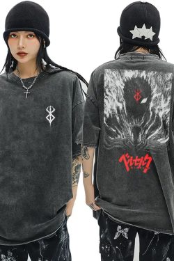 Berserk Vintage Shirt - Y2K Summer Grunge, 90S Retro, Pastel Goth, Y2K Club & Party Outfits
