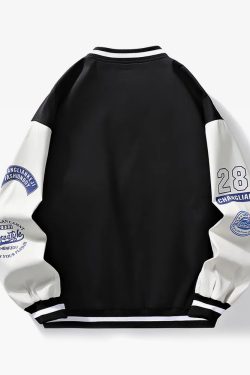 Black And White Varsity Jacket