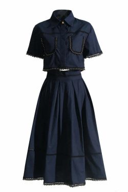 Blair Two Piece Set - Y2K Summer Grunge Outfit, 90S Fashion, Retro Style, Y2K Party & Club