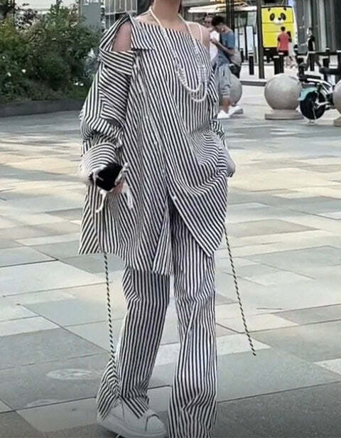 Blake Two Piece Set - Y2K Summer Grunge Outfit, 90S Fashion, Retro Style, Y2K Party & Club Blake Two Piece Set - Y2K Summer Grunge Outfit, 90S Fashion, Retro Style, Y2K Party & Club