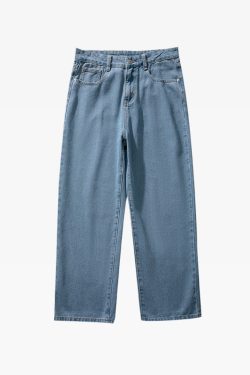 Blue Baggy Jeans - Y2K Summer & 90S Grunge Fashion, Retro Y2K Outfits, Y2K Club & Party