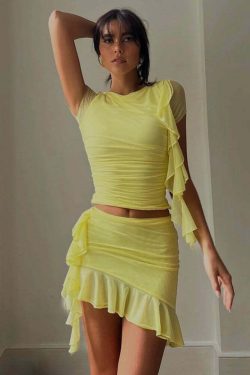 Blumi Two Piece Set - Y2K Summer & 90S Grunge Outfits, Retro Style, Y2K Party & Club Fashion