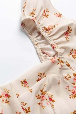 Brena Midi Dress - Y2K Summer Grunge Outfit, 90S Fashion, Retro Style, Pastel Goth Vibes