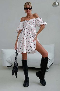 Brenda Mini Dress - Y2K Summer Grunge Outfit, 90S Fashion, Retro Style, Y2K Party & Club Look