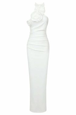 Calestina Maxi Dress - Y2K Summer Grunge Outfit, 90S Fashion, Retro Style, Pastel Goth Vibes