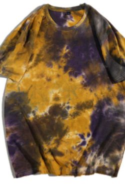 Camila Tie Dye Shirt - Y2K Summer Grunge Top, 90S Retro Fashion, Pastel Goth, Y2K Party Outfit