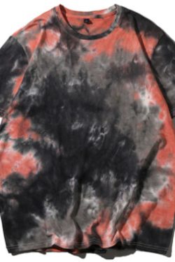 Camila Tie Dye Shirt - Y2K Summer Grunge Top, 90S Retro Fashion, Pastel Goth, Y2K Party Outfit