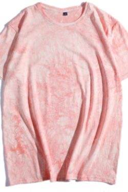 Camila Tie Dye Shirt - Y2K Summer Grunge Top, 90S Retro Fashion, Pastel Goth, Y2K Party Outfit