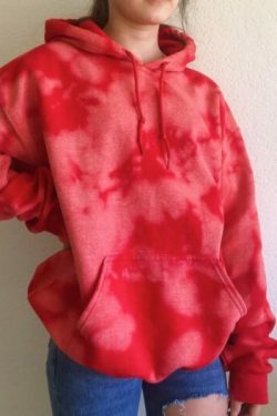Camille Tie Dye Hoodie - Y2K Summer Grunge, 90S Retro, Pastel Goth, Y2K Club & Party Outfits