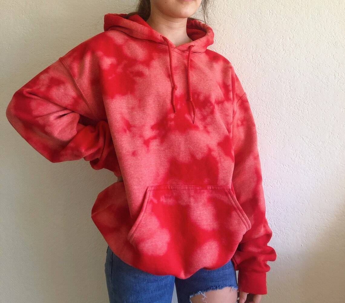 Camille Tie Dye Hoodie - Y2K Summer Grunge, 90S Retro, Pastel Goth, Y2K Club & Party Outfits