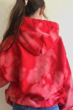 Camille Tie Dye Hoodie - Y2K Summer Grunge, 90S Retro, Pastel Goth, Y2K Club & Party Outfits