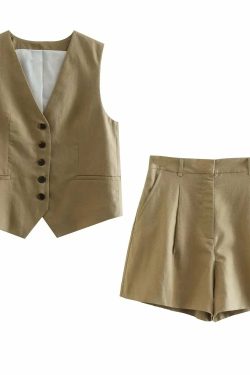 Cannes Blazer Set - Y2K Summer & 90S Fashion, Grunge Outfits, Retro Style, Y2K Party