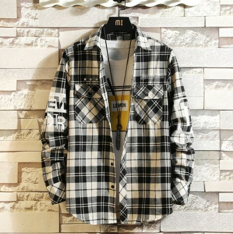 Caroline Plaid Long Sleeve Shirt - Y2K Grunge, 90S Fashion, Retro Summer & Party Outfits Caroline Plaid Long Sleeve Shirt - Y2K Grunge, 90S Fashion, Retro Summer & Party Outfits