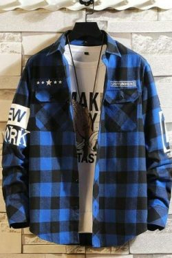 Caroline Plaid Long Sleeve Shirt - Y2K Grunge, 90S Fashion, Retro Summer & Party Outfits