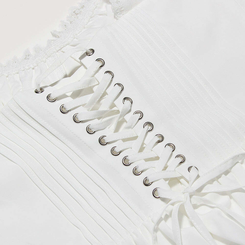 Charli Mini Dress - Y2K Summer Grunge Outfit, 90S Fashion, Retro Style, Y2K Party & Club Look