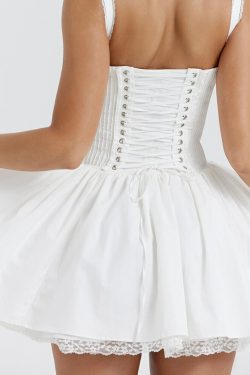 Charli Mini Dress - Y2K Summer Grunge Outfit, 90S Fashion, Retro Style, Y2K Party & Club Look