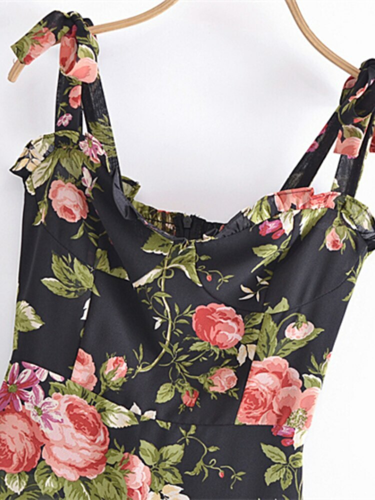 Charlotte Midi Dress - Y2K Summer Outfit, 90S Fashion, Grunge, Retro Style, Pastel Goth