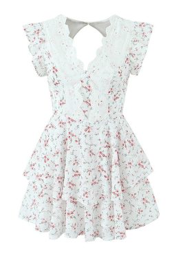 Chloe Mini Dress - Y2K Summer Outfit, 90S Grunge Fashion, Retro Style, Y2K Party & Club Look