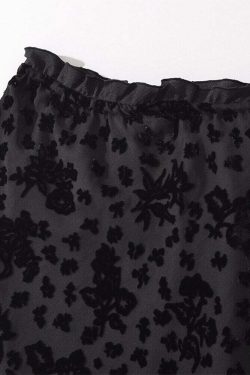 Claire Midi Skirt - Y2K Summer Grunge Outfit, 90S Fashion, Retro Style, Pastel Goth, Y2K Sk