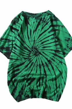 Claire Tie Dye Shirt - Y2K Summer Grunge, 90S Retro, Pastel Goth, Y2K Party & Club Outfits