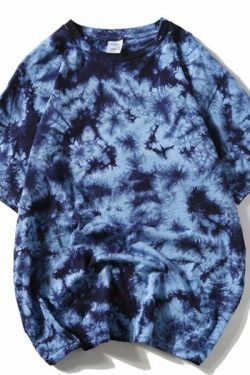 Claire Tie Dye Shirt - Y2K Summer Grunge, 90S Retro, Pastel Goth, Y2K Party & Club Outfits