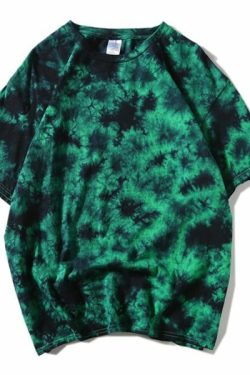 Claire Tie Dye Shirt - Y2K Summer Grunge, 90S Retro, Pastel Goth, Y2K Party & Club Outfits