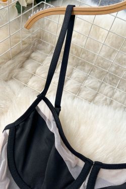 Clara Mesh Bodysuit - Y2K Summer Grunge, 90S Fashion, Retro Style, Y2K Party & Club