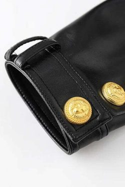 Claris Leather Jacket - Y2K Summer & 90S Grunge Fashion, Retro Style, Y2K Party & Club Outfits