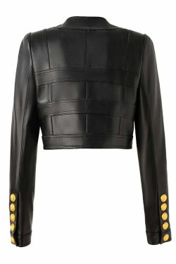 Claris Leather Jacket - Y2K Summer & 90S Grunge Fashion, Retro Style, Y2K Party & Club Outfits