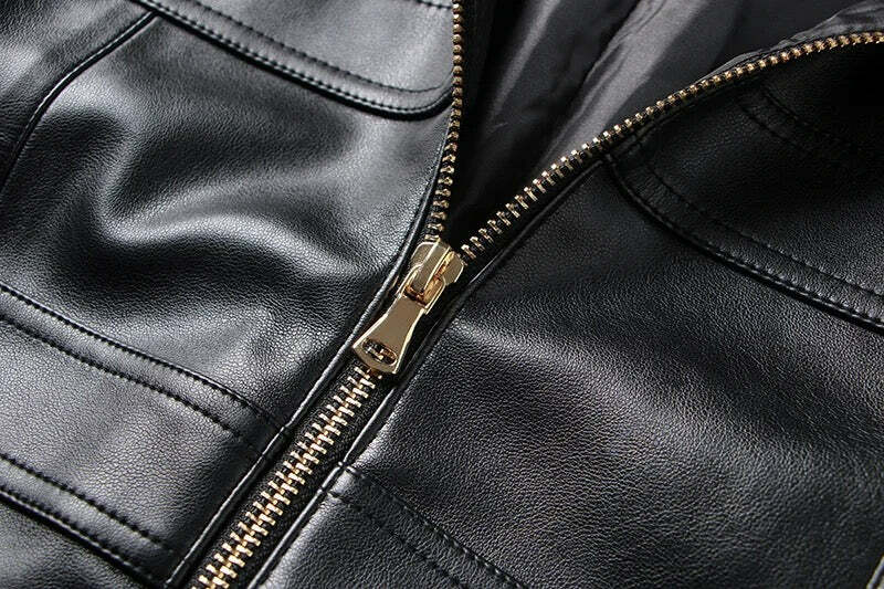 Clarisa Faux Leather Mini Skirt - Y2K Summer, 90S Grunge, Retro Style, Y2K Party & Club Out Clarisa Faux Leather Mini Skirt - Y2K Summer, 90S Grunge, Retro Style, Y2K Party & Club Out