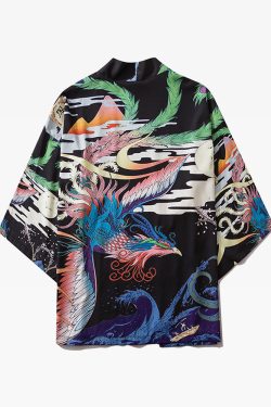 Colorful Kimono Cardigan - Y2K Summer, 90S Grunge, Retro 70S, Pastel Goth, Y2K